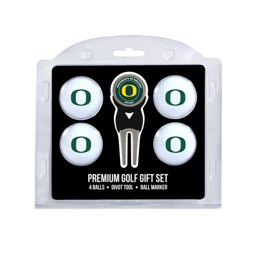 Team Golf Oregon Golf Gift Sets - 4 Ball Gift Set -