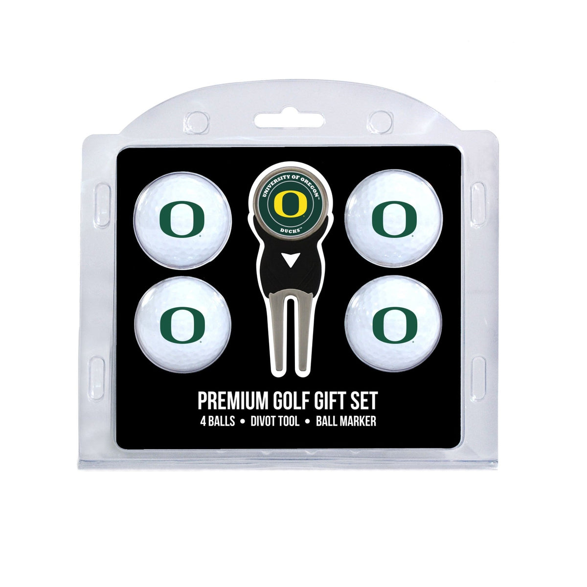 Team Golf Oregon Golf Gift Sets - 4 Ball Gift Set -