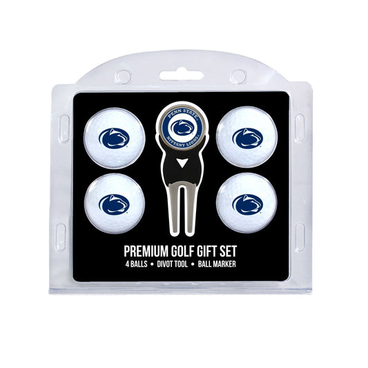 Team Golf Penn St Golf Gift Sets - 4 Ball Gift Set -