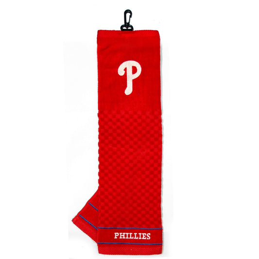 Team Golf Philadelphia Phillies Golf Towels - Tri - Fold 16x22 -
