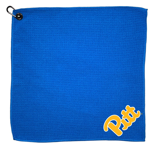 Team Golf Pitt Golf Towels - Microfiber 15X15 Color -