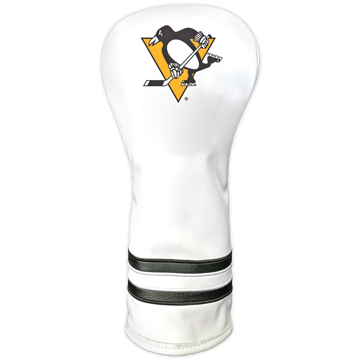 Team Golf Pittsburgh Penguins DR/FW Headcovers - Fairway HC - Printed White