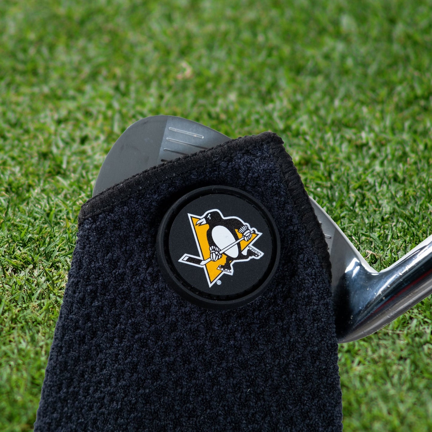 Team Golf Pittsburgh Penguins Magnetic Golf Towel - Team Golf USA