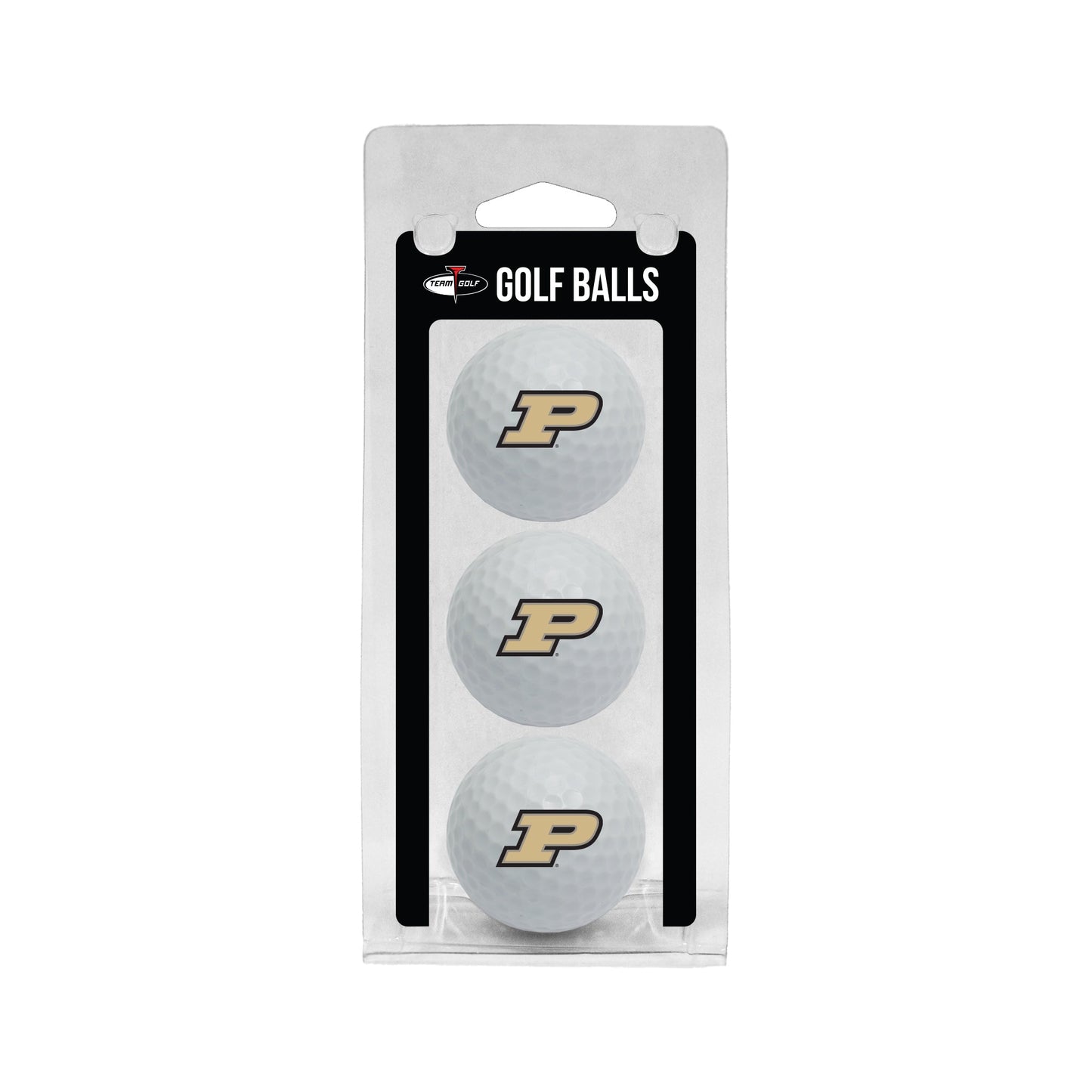 Team Golf Purdue Golf Balls - 3 Pack - White