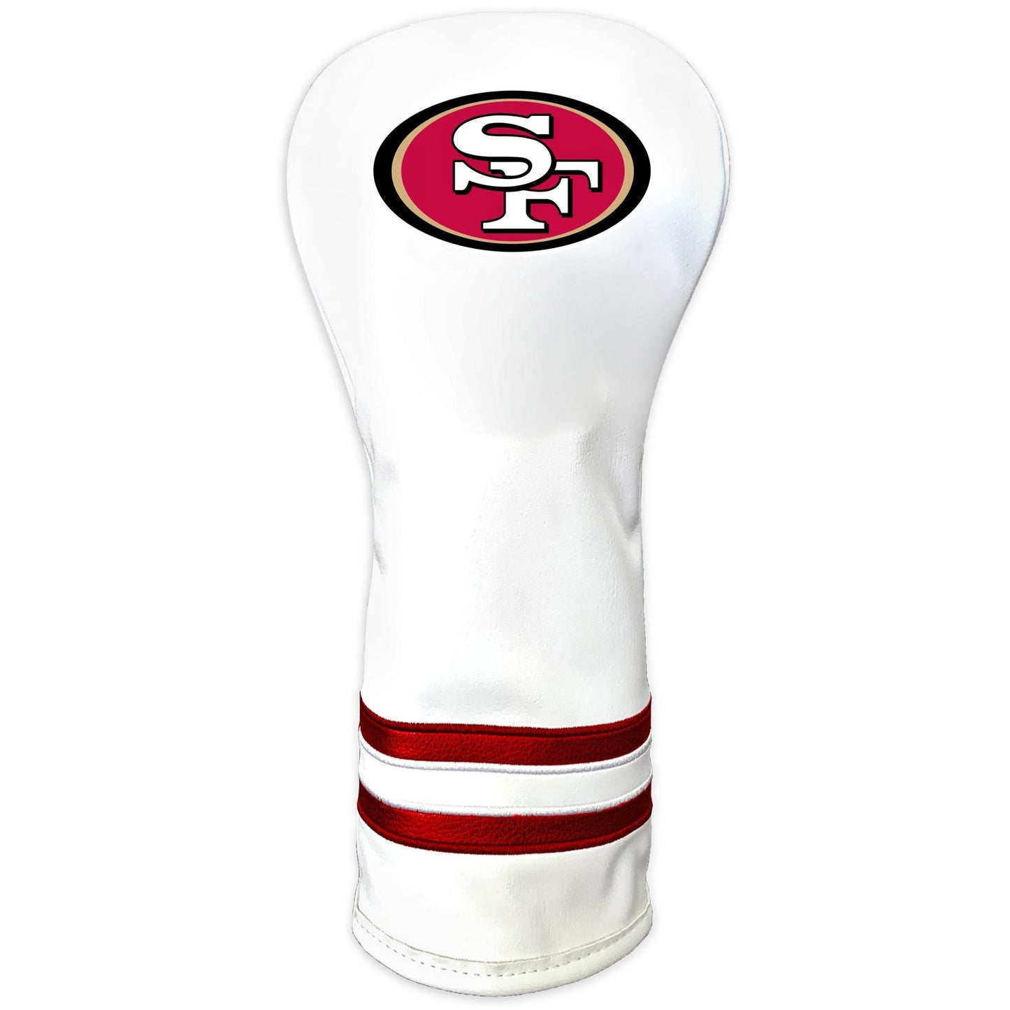 Team Golf San Francisco 49ers DR/FW Headcovers - Fairway HC - Printed White