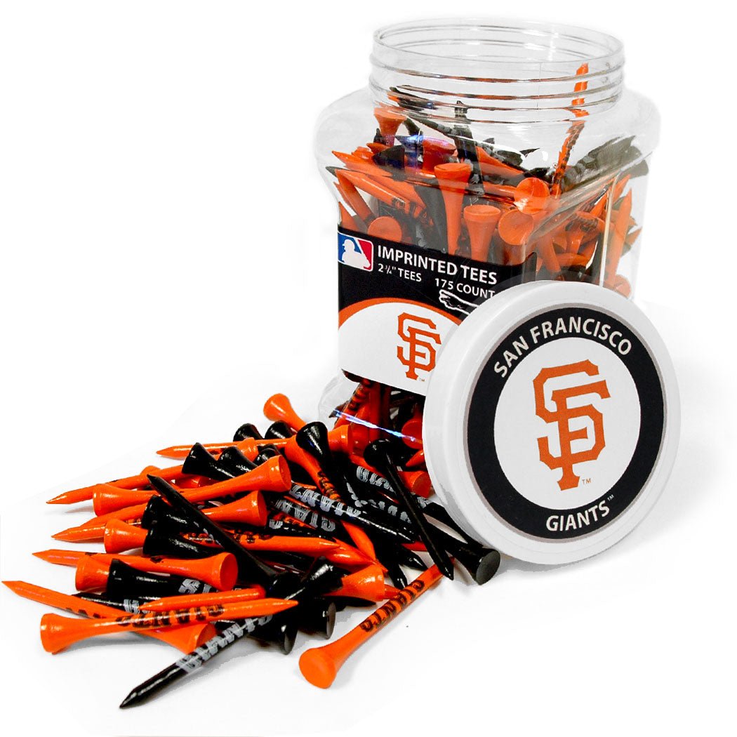Team Golf San Francisco Giants Golf Tees - 175 Tee Jar -