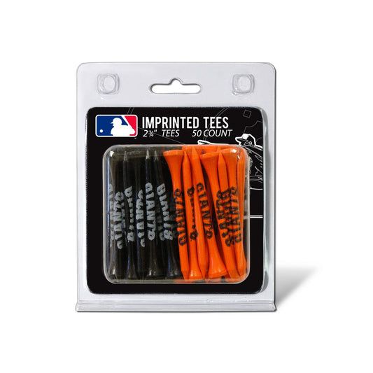 Team Golf San Francisco Giants Golf Tees - 50 Tee Pack -
