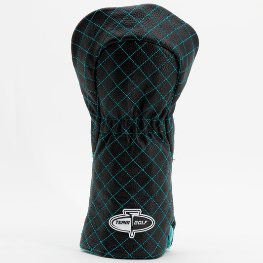 Team Golf San Jose Sharks DR/FW Quilted Headcovers - Team Golf USA
