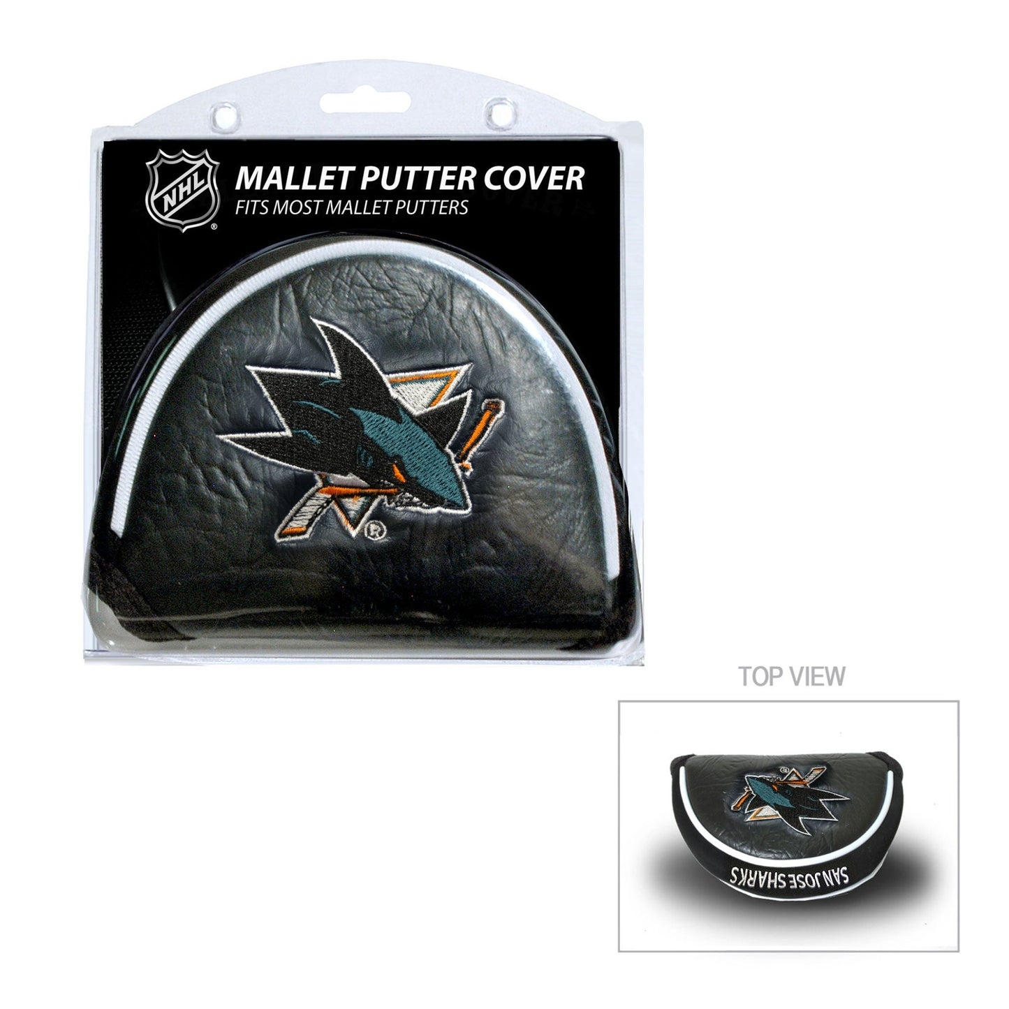 Team Golf San Jose Sharks Putter Covers - Mallet -