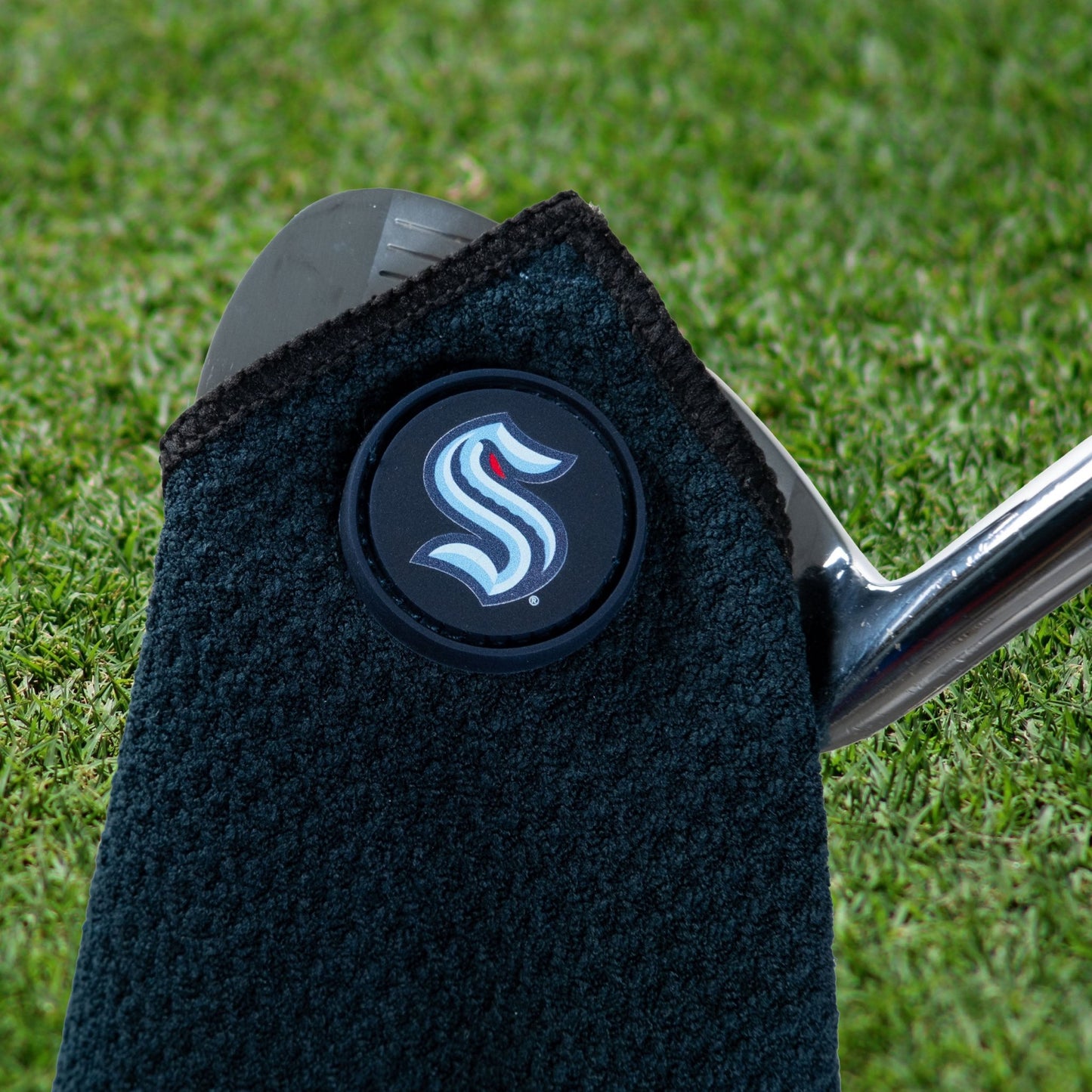Team Golf Seattle Kraken Magnetic Golf Towel - Team Golf USA