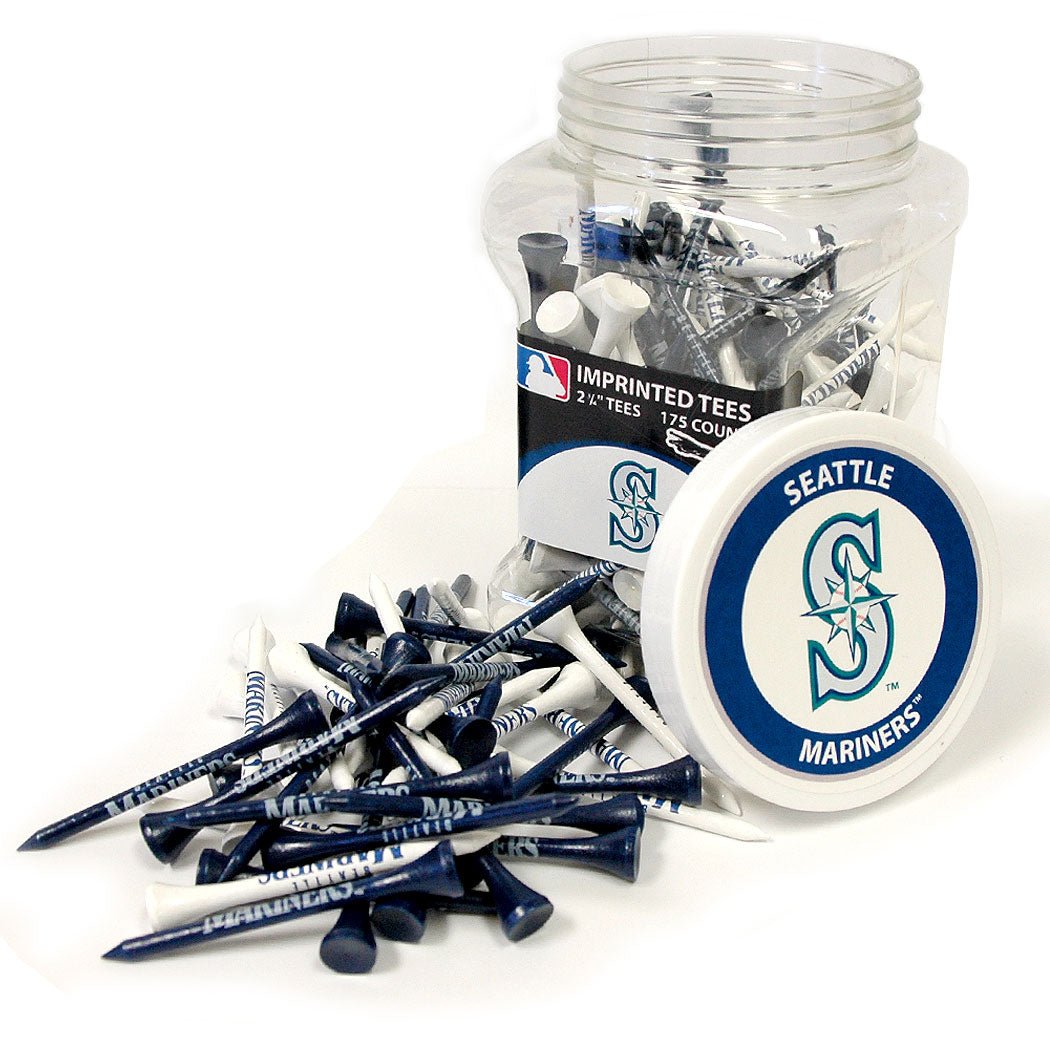 Team Golf Seattle Mariners Golf Tees - 175 Tee Jar -