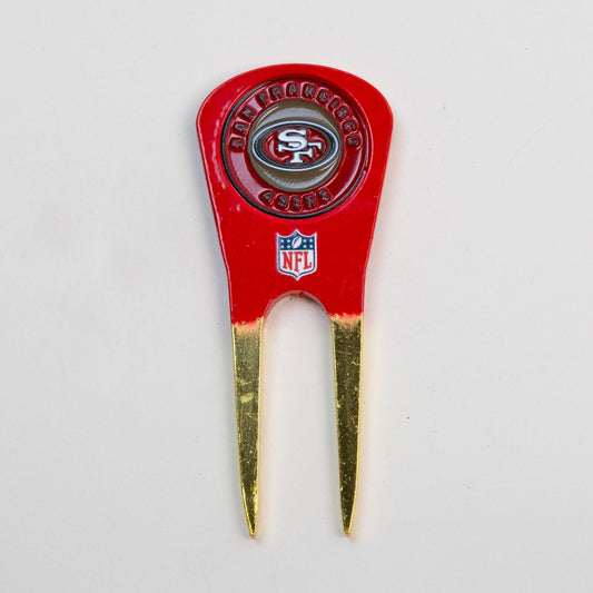 Team Golf SF 49ers Divot Tools - Custom Shaped -