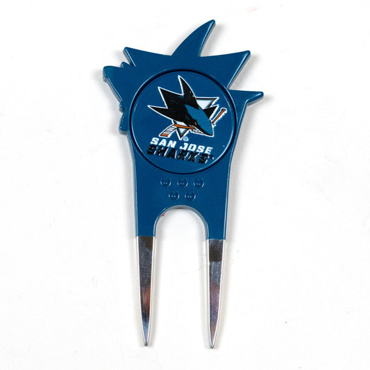 Team Golf SJ Sharks Divot Tools - Custom Shaped -