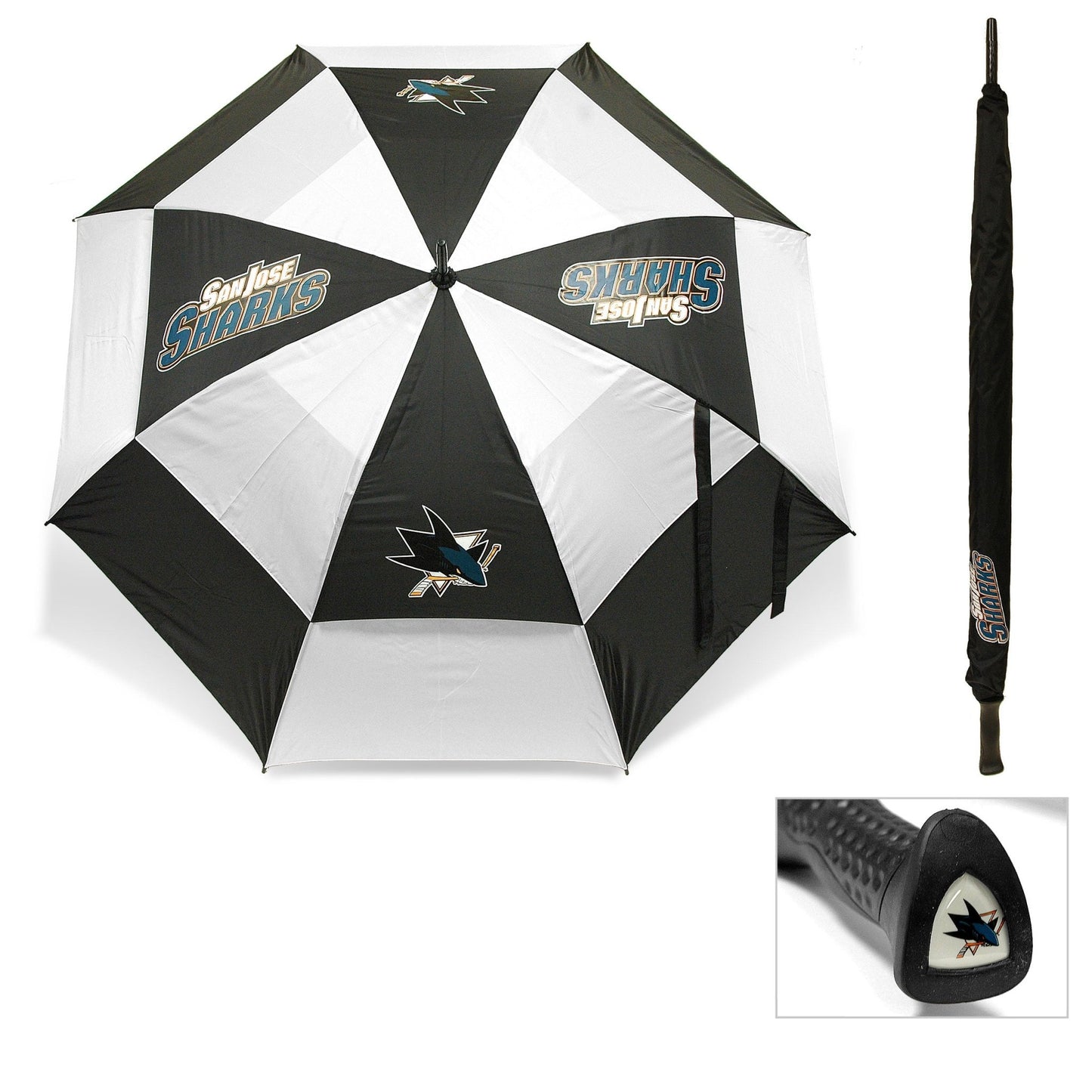 Team Golf SJ Sharks Golf Umbrella -
