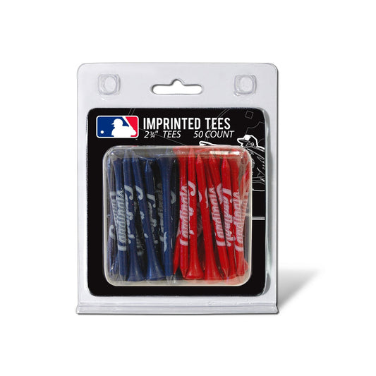 Team Golf St Louis Cardinals Golf Tees - 50 Tee Pack -