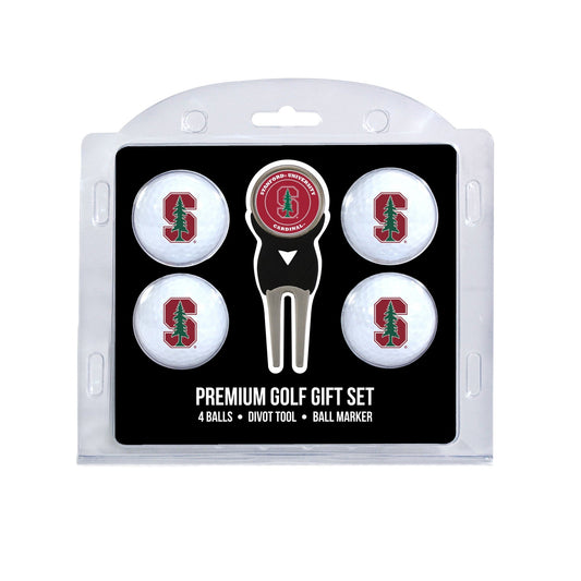 Team Golf Stanford Golf Gift Sets - 4 Ball Gift Set -