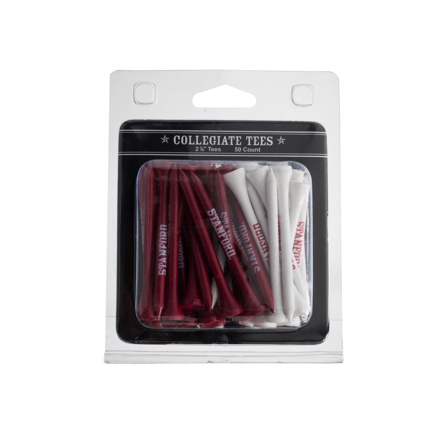 Team Golf Stanford Golf Tees - 50 Tee Pack -