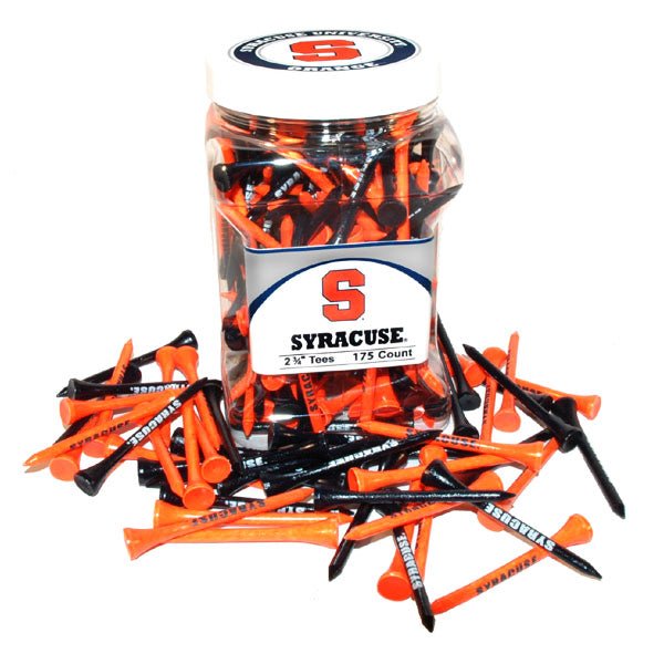 Team Golf Syracuse Golf Tees - 175 Tee Jar -