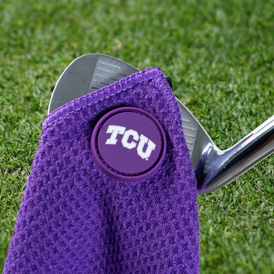 Team Golf TCU Magnetic Golf Towel - Team Golf USA