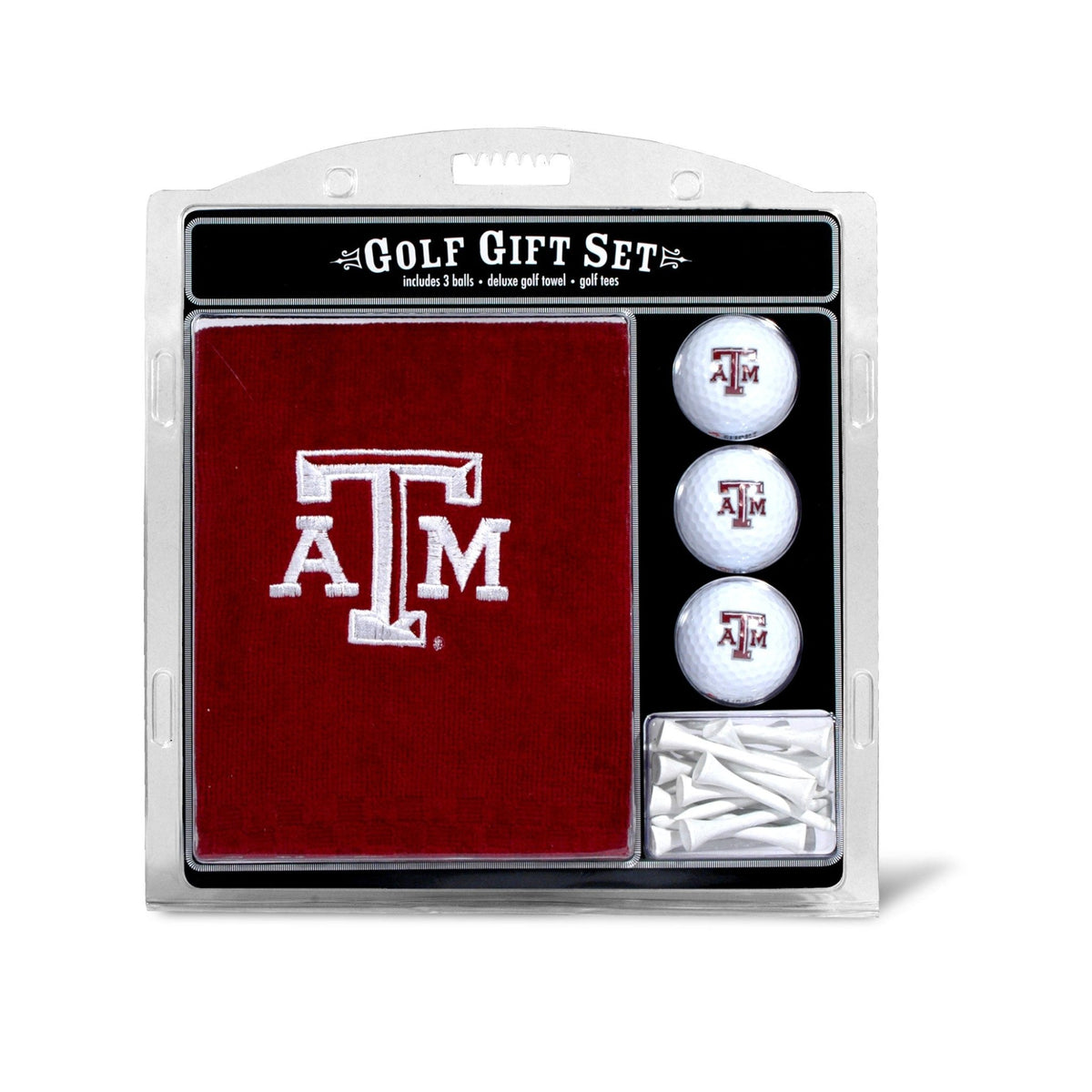 Team Golf Texas A&M Golf Gift Sets - Embroidered Towel Gift Set -