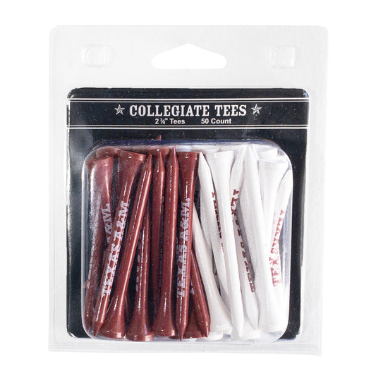 Team Golf Texas A&M Golf Tees - 50 Tee Pack -