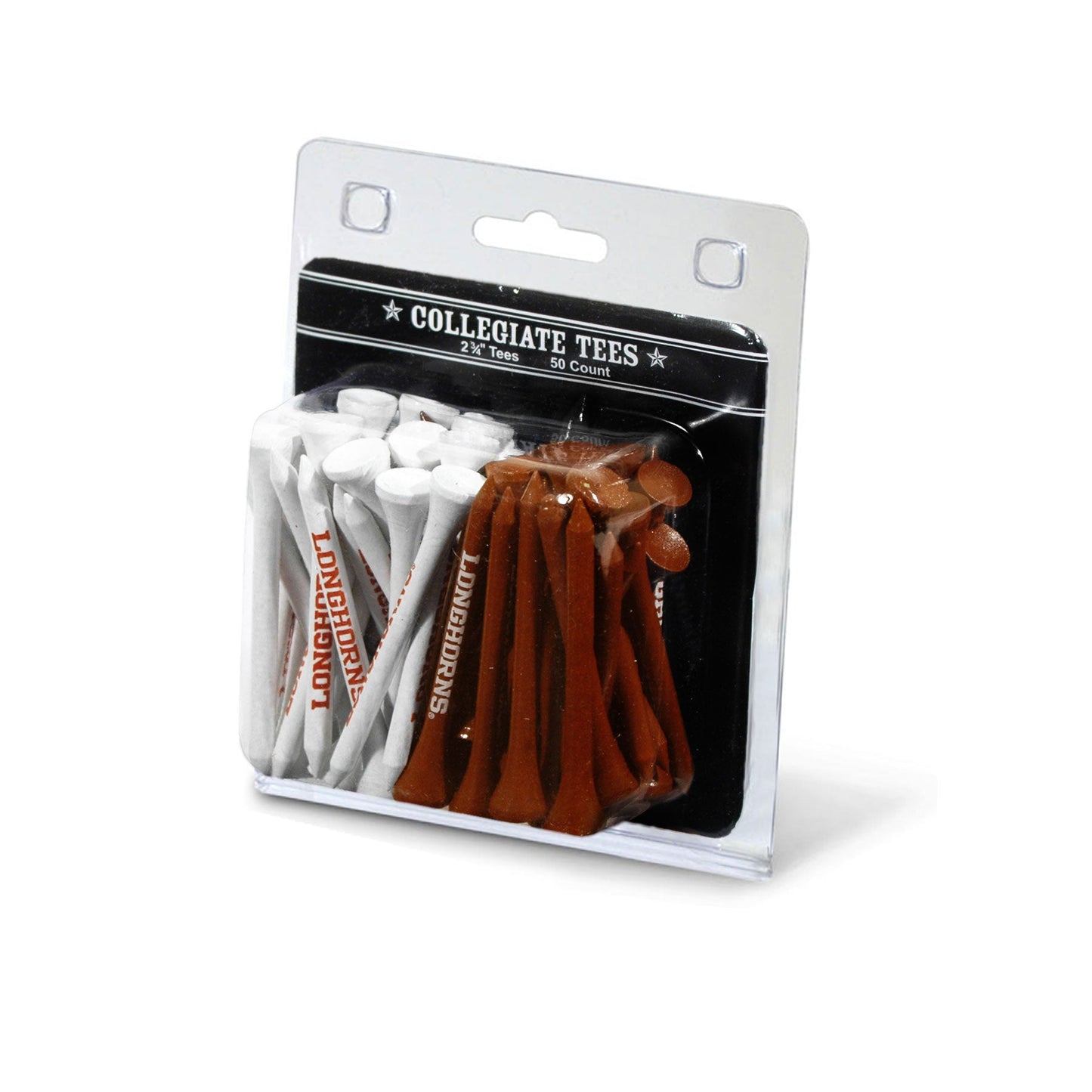 Team Golf Texas Golf Tees - 50 Tee Pack -