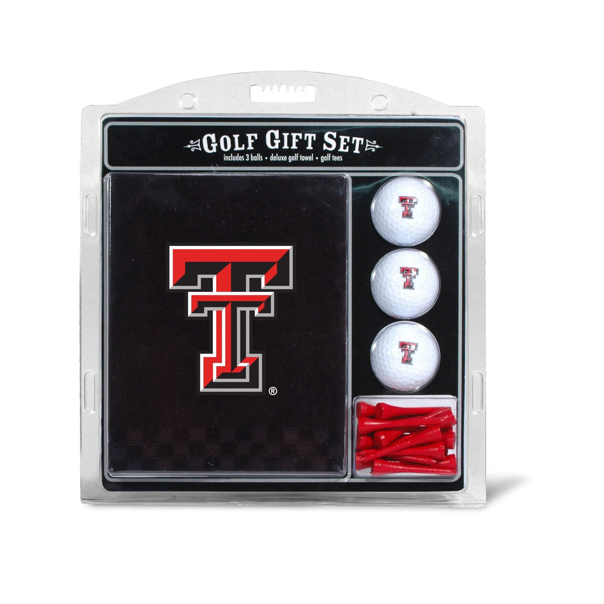 Team Golf Texas Tech Golf Gift Sets - Embroidered Towel Gift Set -