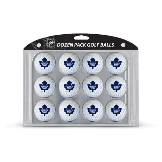 Team Golf TOR Maple Leafs Golf Balls - 12 Pack - White