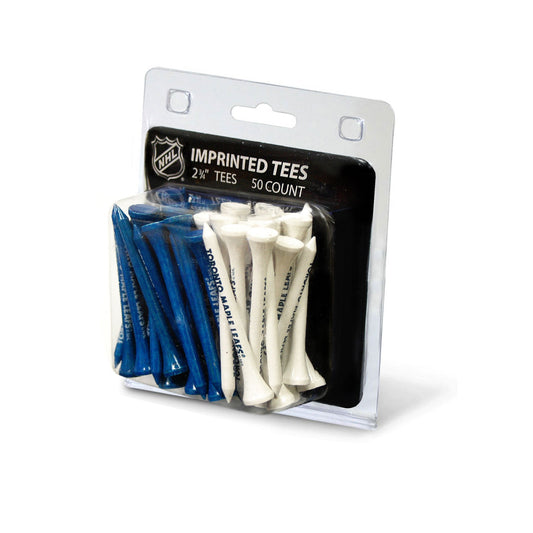 Team Golf TOR Maple Leafs Golf Tees - 50 Tee Pack -