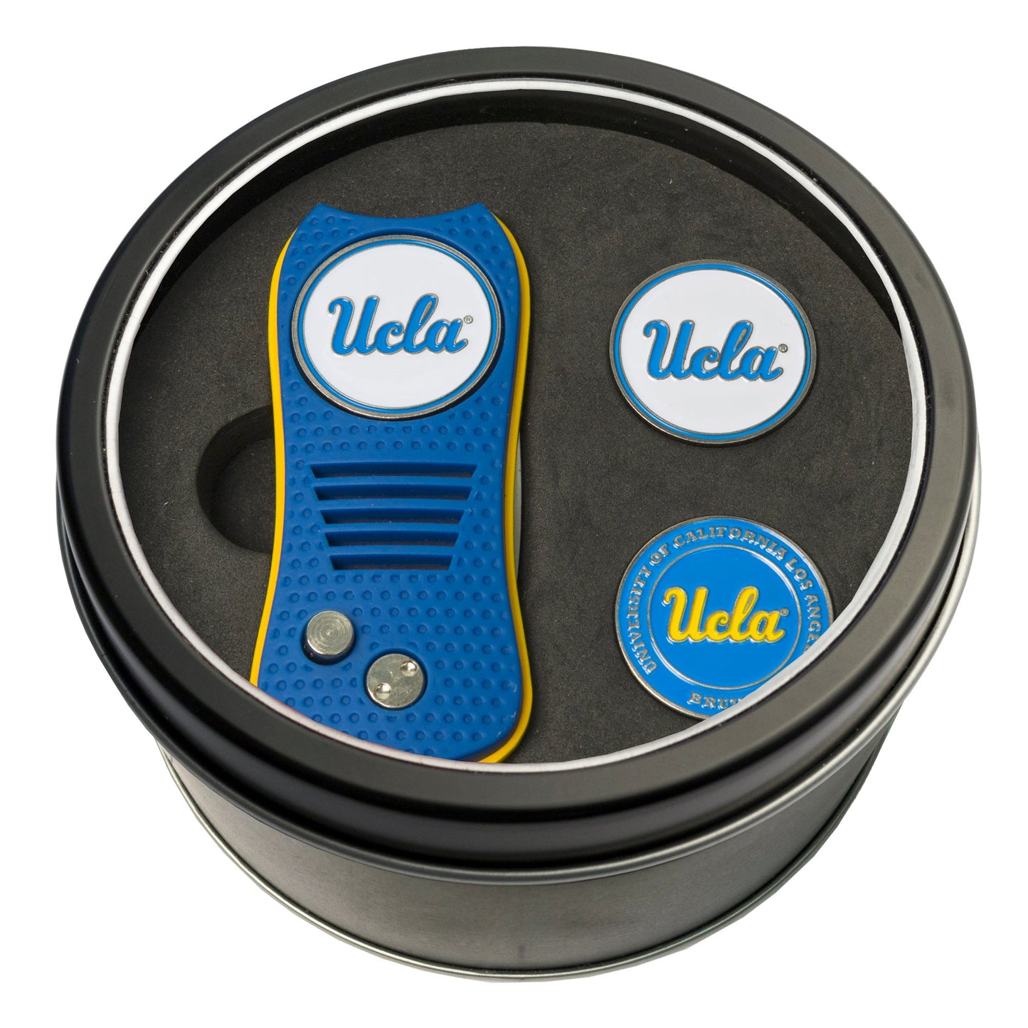 Team Golf UCLA Golf Gift Sets - Tin - Divot Tool & 2 Markers -