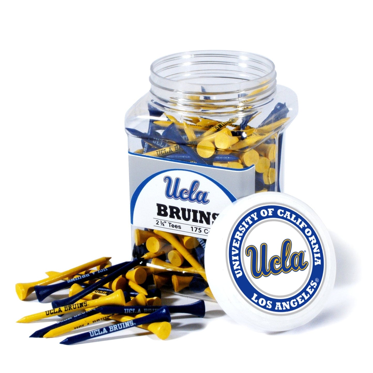 Team Golf UCLA Golf Tees - 175 Tee Jar -