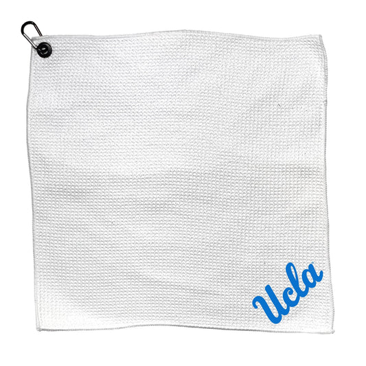 Team Golf UCLA Golf Towels - Microfiber 15X15 White -