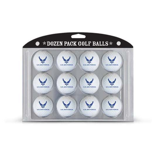 Team Golf US Air Force Golf Balls - 12 Pack - White