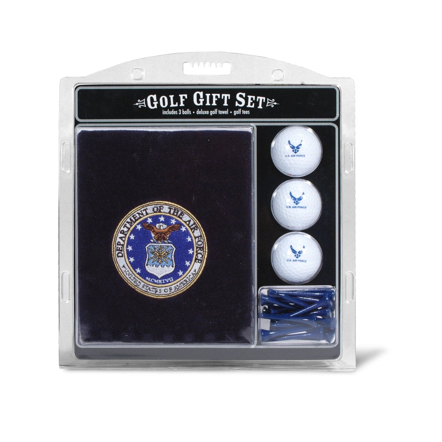 Team Golf US Air Force Golf Gift Sets - Embroidered Towel Gift Set -