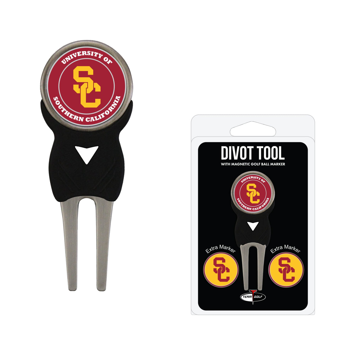 Team Golf USC Divot Tools - Signature Divot Tool Pack -