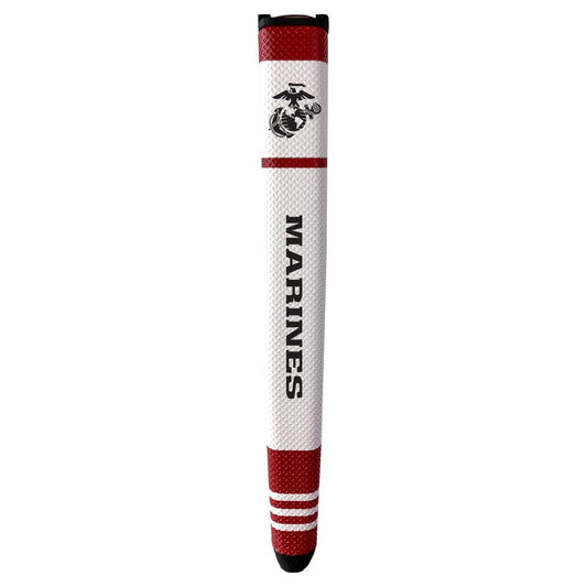 Team Golf USMC Putter Grips - White -