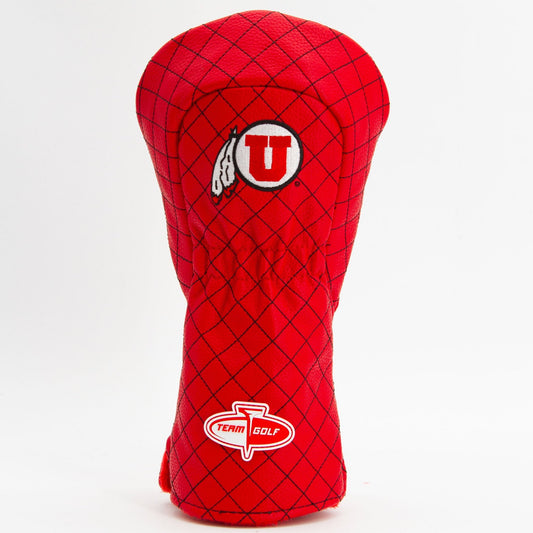 Team Golf Utah DR/FW Quilted Headcovers - Team Golf USA