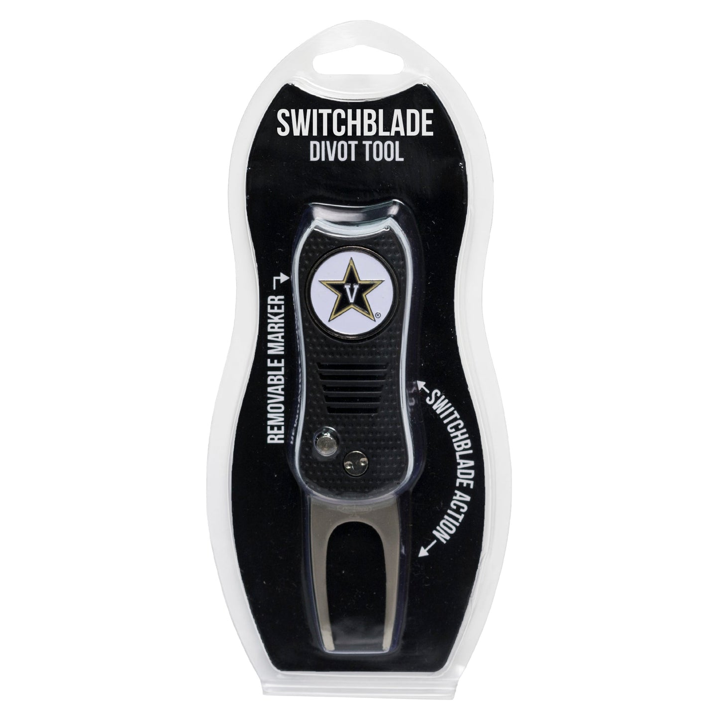 Team Golf Vanderbilt Divot Tools - Switchblade Divot Tool -