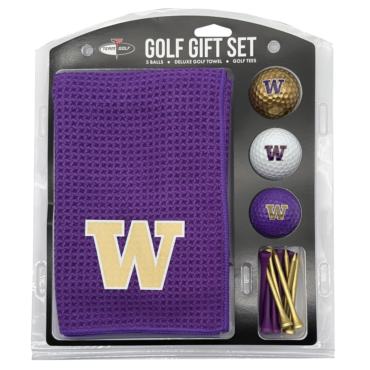 Team Golf Washington Golf Gift Sets - Microfiber Towel Gift Set - Color -