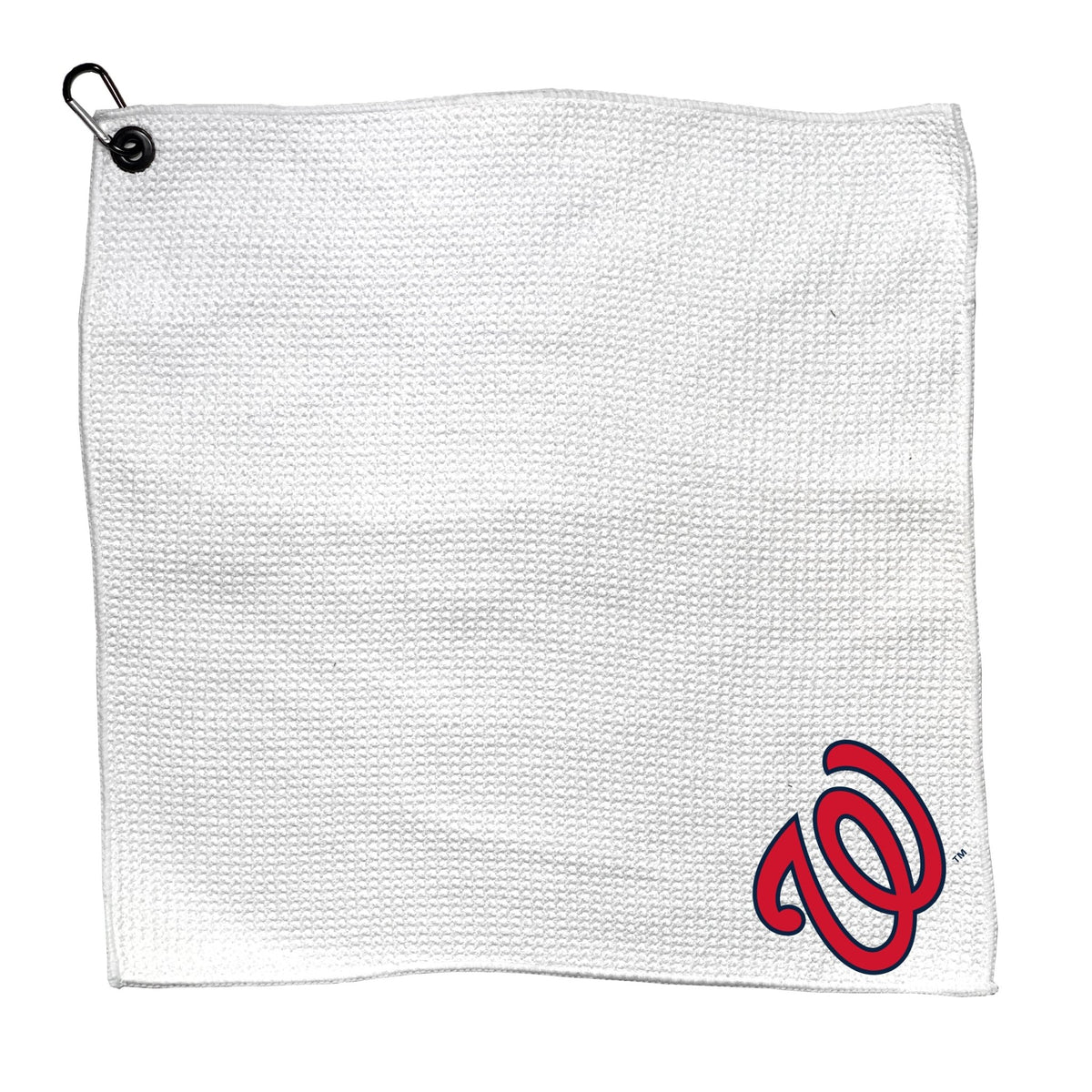 Team Golf Washington Nationals Golf Towels - Microfiber 15X15 White -