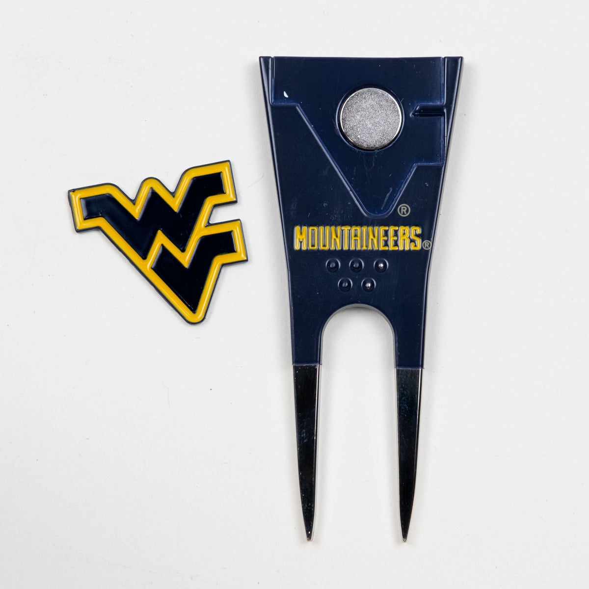 Team Golf West Virginia Divot Tools - Custom Shaped -
