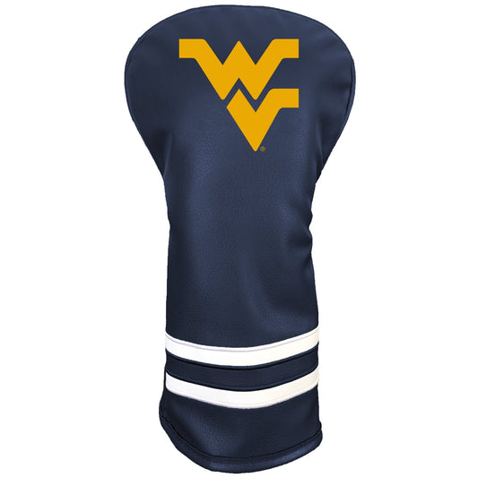 Team Golf West Virginia DR/FW Headcovers - Vintage Driver HC - Printed Color