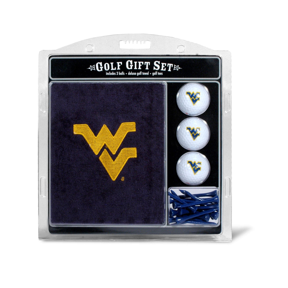 Team Golf West Virginia Golf Gift Sets - Embroidered Towel Gift Set -