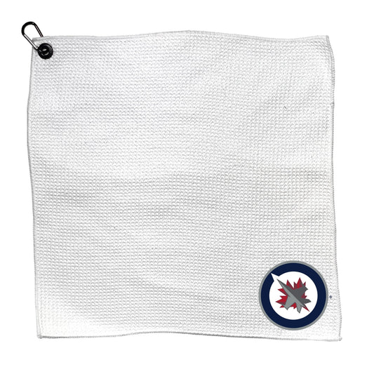 Team Golf WIN Jets Towels - Microfiber 15X15 White -