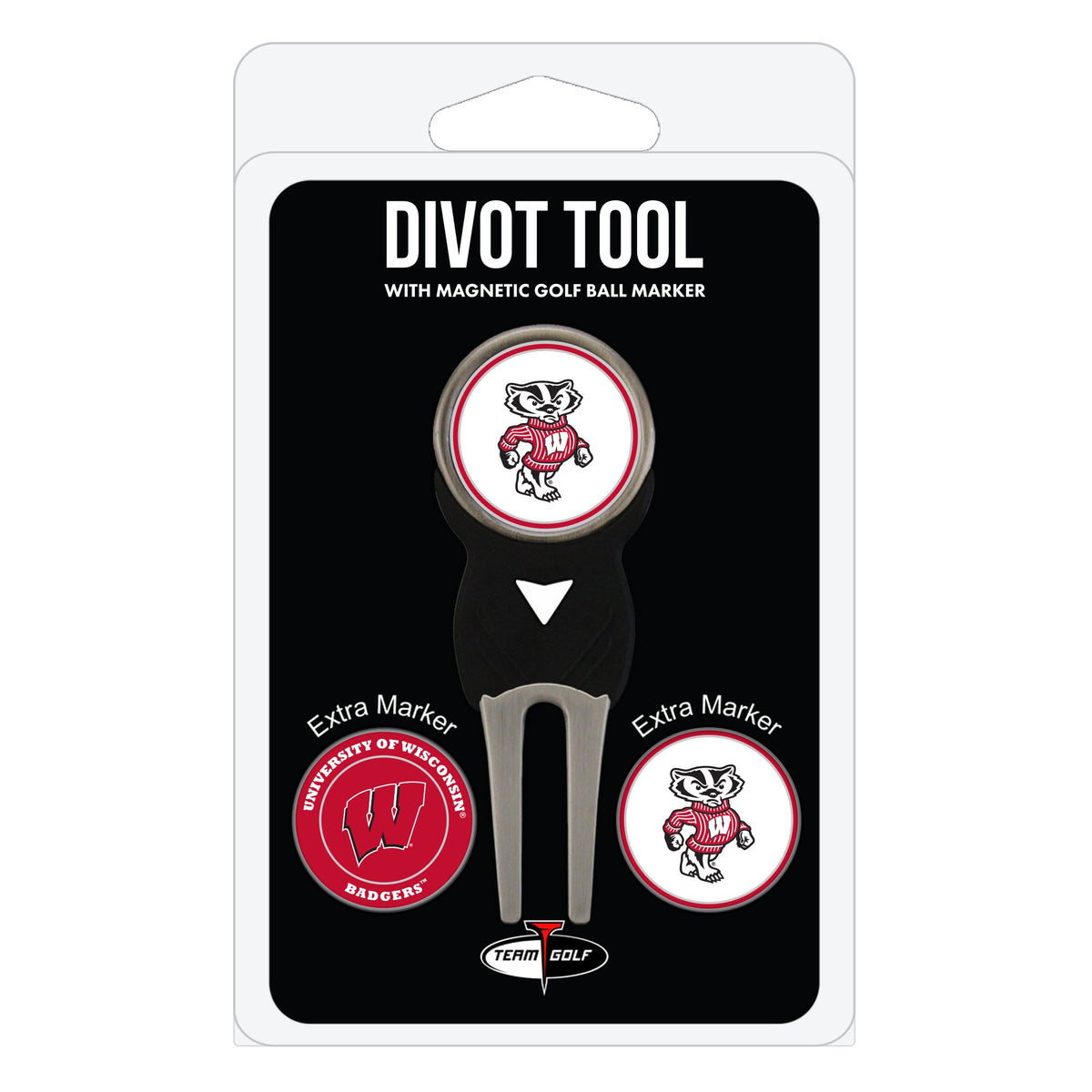 Team Golf Wisconsin Divot Tools - Signature Divot Tool Pack -
