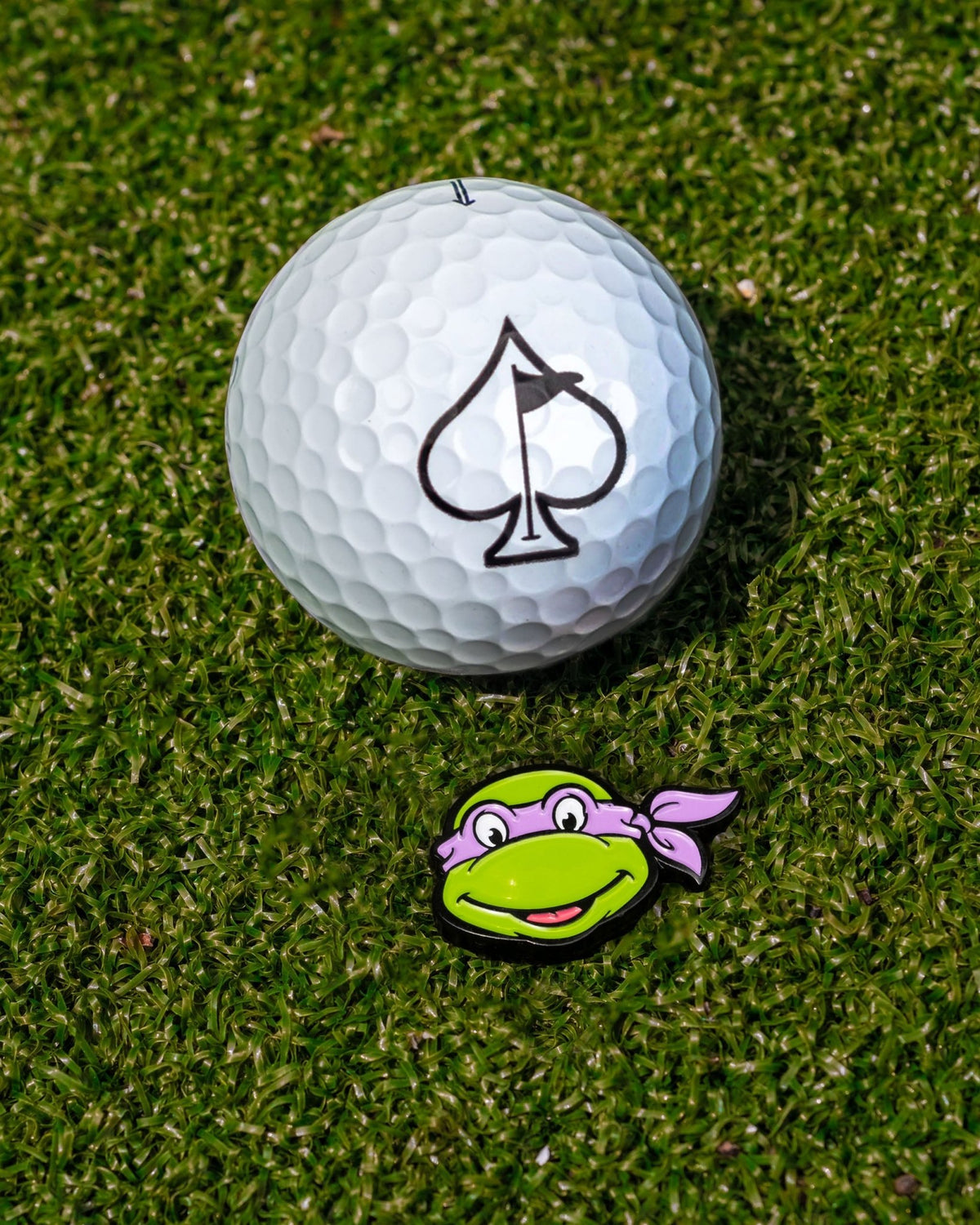 TMNT - Donatello Ball Marker - Pins and Aces