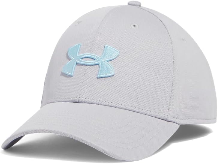 Under Armour Men's Blitzing Cap Stretch Fit - Medium - Large - (035) Steel / / White