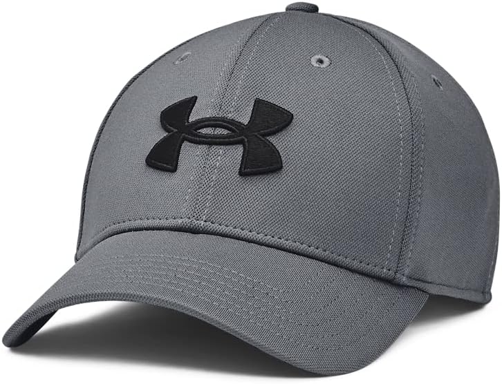 Under Armour Men's Blitzing Cap Stretch Fit - Medium - Large - (035) Steel / / White