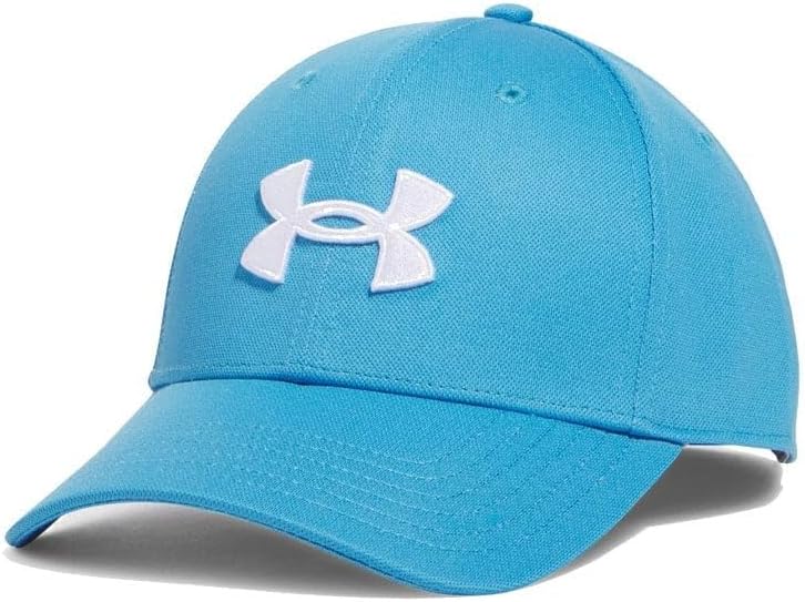 Under Armour Men's Blitzing Cap Stretch Fit - Medium - Large - (452) Ether Blue / / White