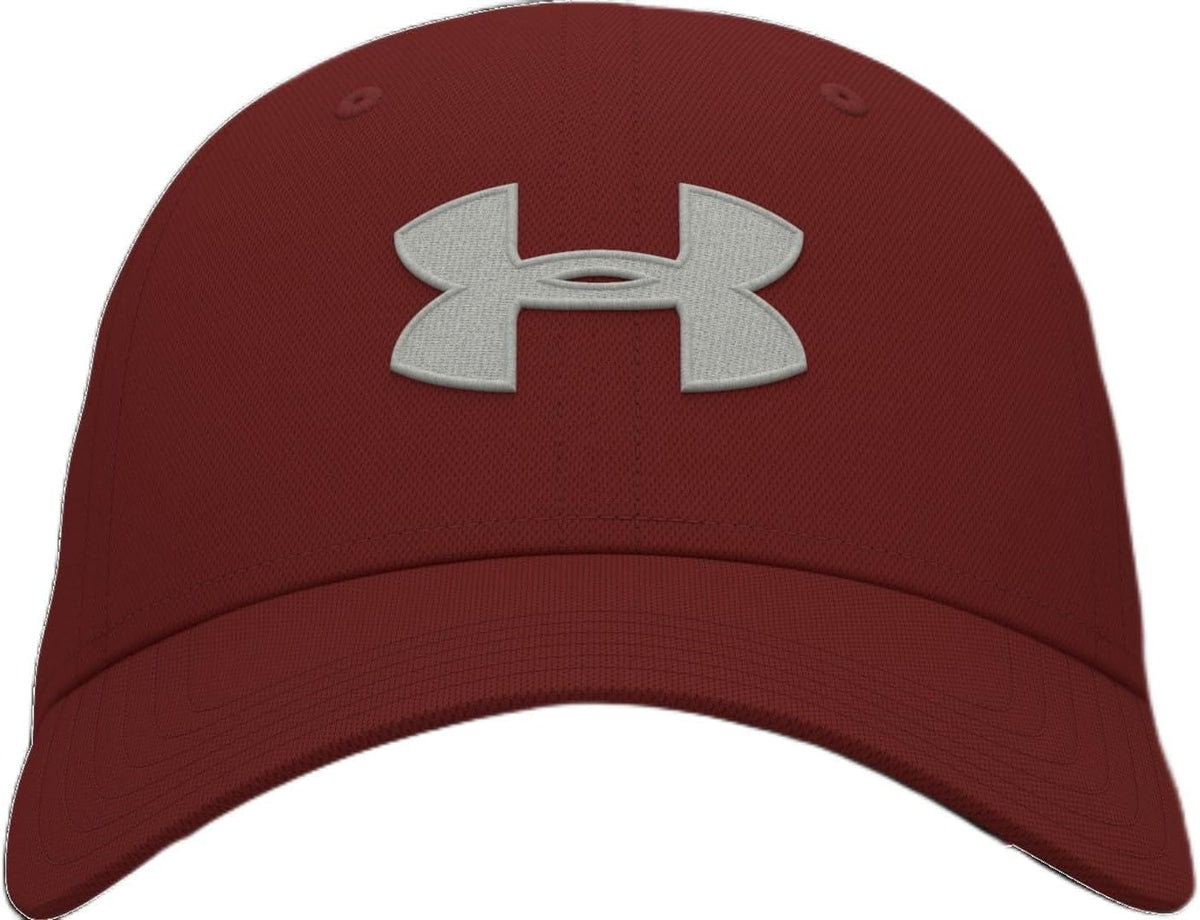Under Armour Men's Blitzing Cap Stretch Fit - Medium - Large - (840) Earthen Orange / / White Clay